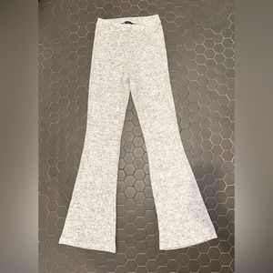 ASOS grey soft flare stretchy pant 6 TALL